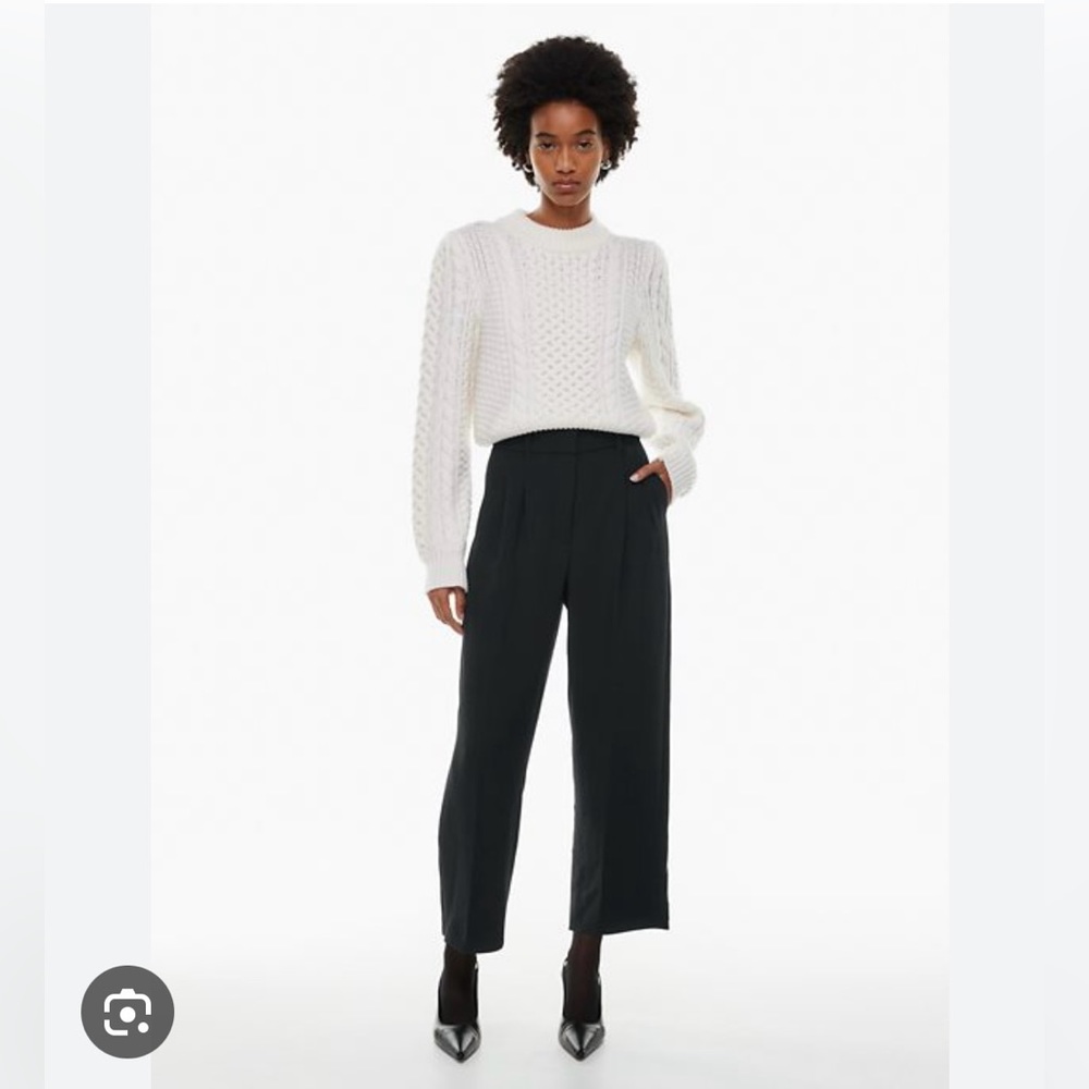 Aritzia Black Effortless Pant